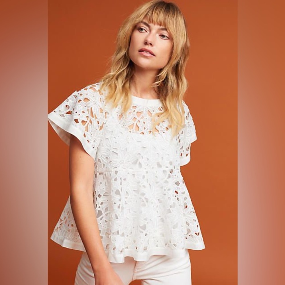 ANTHROPOLOGIE ERI + ALI REMY SWING TOP